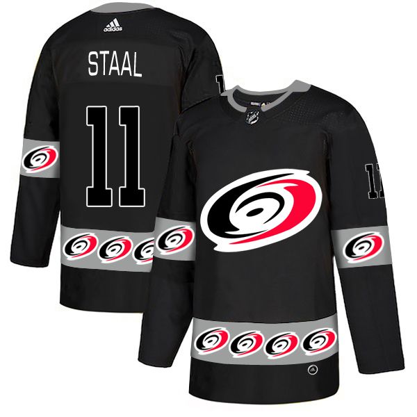 Men Carolina Hurricanes #11 Staal Black Adidas Fashion NHL Jersey->carolina hurricanes->NHL Jersey